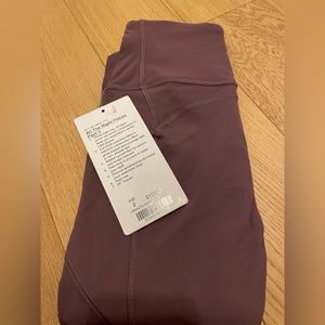 Lululemon legging - all the right places brand new with tag size 2